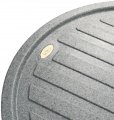 На фото Кухонная мойка Idis Vectra Fashion gray 310
