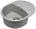 На фото Кухонная мойка Idis Cappa Fashion Gray 310