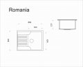 На фото Кухонная мойка Idis Romania Dune