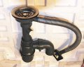 На фото Кухонная мойка Haiba 440 Decor декорированная (HB0525)
