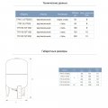 Гидроаккумулятор Aquatica вертикальный 50л (779123) На фото Гидроаккумулятор Aquatica вертикальный 50л (779123)