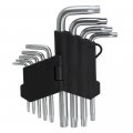 На фото Ключи Torx Sigma 9шт T10-T50 CrV (короткие с отвер) (4022211)