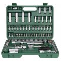 На фото Набор насадок торцевых и бит Grad ¼ ½ 94шт (6004265)