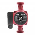 На фото Насос циркуляционный Wetron 100Вт Hmax 6м Qmax 50л/мин Ø1½ 180мм бордо + гайки Ø1 (774232)