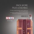 На фото Чемодан Heys Heritage (S) Burgundy (924330)
