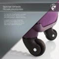 На фото Чемодан Heys SkyLite (L) Purple (923098)
