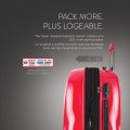 На фото Чемодан Heys xcase 2G (L) Ultra Violet (923089)