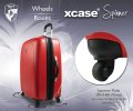 На фото Чемодан Heys xcase Spinner (M) Red (924287)