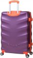 На фото Чемодан Bonro Next набор 3 штуки т. фиолетовий (10040307)