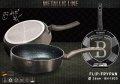 На фото Флип-сковорода Berlinger Haus Carbon Metallic Line 26 см BH-1300