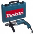 На фото Дрель ударная Makita HP2050Н 720 Вт (35230)