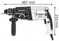 На фото Перфоратор Bosch 790 Вт SDS Plus (62046)