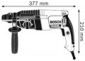 На фото Перфоратор Bosch 800 Вт SDS Plus 2 режима (14540)