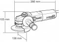 На фото Болгарка Makita GA5030 720 Вт 125 мм (28394)