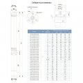 На фото Скважинный насос Dongyin 0.75 кВт H 62(46)м Q 90(60) л/мин Ø80 мм 30м кабеля (777392)