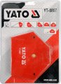 На фото Магнитный держатель для сварки Yato 34 кг (YT-0867)