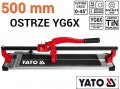 На фото Плиткорез монорельсовый Yato 500 мм (YT-3706)