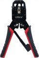Клещи для обжима коннекторов Ultra 4Р4С, 6Р6С, 8Р8С, 10Р10С с трещоткой (4372002) На фото Клещи для обжима коннекторов Ultra 4Р4С, 6Р6С, 8Р8С, 10Р10С с трещоткой (4372002)