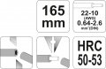На фото Клещи для снятия изоляции Yato 0.64-2.6 мм 165 мм (YT-2294)