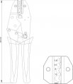 На фото Обжимные клещи для наконечников Yato 1.5-10 мм 230 мм (YT-2297)