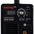 На фото Сварочный инвертор Дніпро-М SAB-258D 1.6-4.0 мм 20-250 А (80625011)
