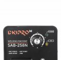 На фото Сварочный инвертор Дніпро-М SAB-258N 1.6-4.0 мм 20-250 А (80625010)