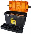 На фото Набор ящиков для инструмента Sigma 2в1 413×212×244 мм и 564×310×388 мм (7403521)