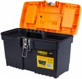 На фото Ящик для инструмента Sigma 320×155×187 мм c металлическими замками (7403531)