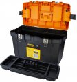 На фото Ящик для инструмента Sigma 564×310×388 мм c металлическими замками (7403561)