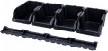 Набор лотков для метизов Sigma 8шт с креплениями черный (7418371) На фото Набор лотков для метизов Sigma 8шт с креплениями черный (7418371)