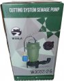 Фекальный насос Water Pump WQCD 2-2.6 с ножом На фото Фекальный насос Water Pump WQCD 2-2.6 с ножом
