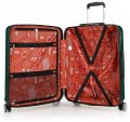 На фото Чемодан Gabol Mondrian (M) Green (926595)