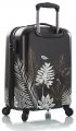 На фото Чемодан Heys Oasis (S) Black/Gold Leaf (926754)
