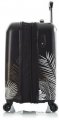 На фото Чемодан Heys Oasis (S) Black/Gold Leaf (926754)