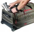 На фото Сумка дорожная на колесах Caribee Scarecrow DX 100 л 85 см Black (922336)