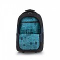 На фото Сумка-рюкзак на колесах Gabol Saga 31L Blue (926196)