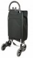 На фото Сумка-тележка Aurora Avanti 4 Basic 50 Black/Grey Flower (926879)