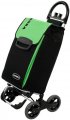 На фото Сумка-тележка Aurora Avanti 4_70 Black/Green (926870)
