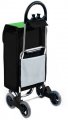На фото Сумка-тележка Aurora Avanti 4_70 Black/Green (926870)