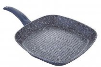 Сковорода-гриль Bergner 28 х 28 см (BG-8520-MBG) На фото Сковорода-гриль Bergner 28 х 28 см (BG-8520-MBG)