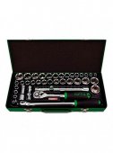 На фото Набор инструмента Toptul 1/2" дюйм + метр. 38ед. (GCAD3803)
