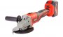 На фото Болгарка аккуммуляторная Mastertool 125 мм, 21V Li-ion, 4 Ач, 2 скорости (MCAG2103.A1)
