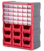 На фото Органайзер Intertool 19" 475х380х160 мм 39 ячеек (BX-4015)