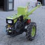 На фото Мотоблок дизельный Forte зеленый МД-81E 8 л.с. БЕЗ ПЛУГА (91093)