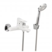 Смеситель для ванны MIXXUS DALLAS 009 белый (MX0029) На фото Смеситель для ванны MIXXUS DALLAS 009 белый (MX0029)