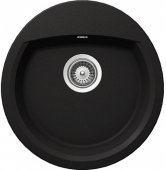На фото Кухонная мойка Schock Manhattan R100 Nero-13 (22014513)