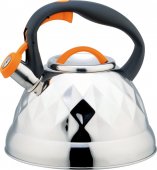 На фото Чайник со свистком Bohmann 3.2 л (BH 9917 OR)