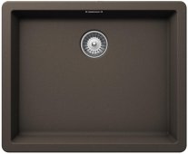 На фото Кухонная мойка Schock Brooklyn N100 L Mocha-63 (34176063)
