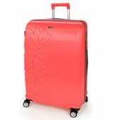 На фото Чемодан на колесах Gabol Bloom (L) Coral (924605)