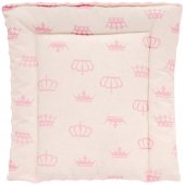 На фото Подушка DOTINEM плюшевая детская Minky 35х35 розовая (213471-1)